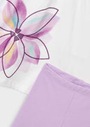 Floral Leggings Set - Mauve