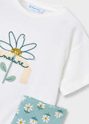 T-Shirt & Leggings Set - Lake