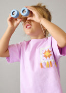 T-Shirt & Leggings Set - Lilac
