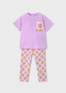T-Shirt & Leggings Set - Lilac