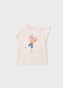 3 Piece Heart Leggings Set - Sky Blue