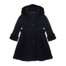 Woven Coat - Marine