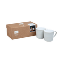 Natural Canvas 2 Piece Textured Mug Set