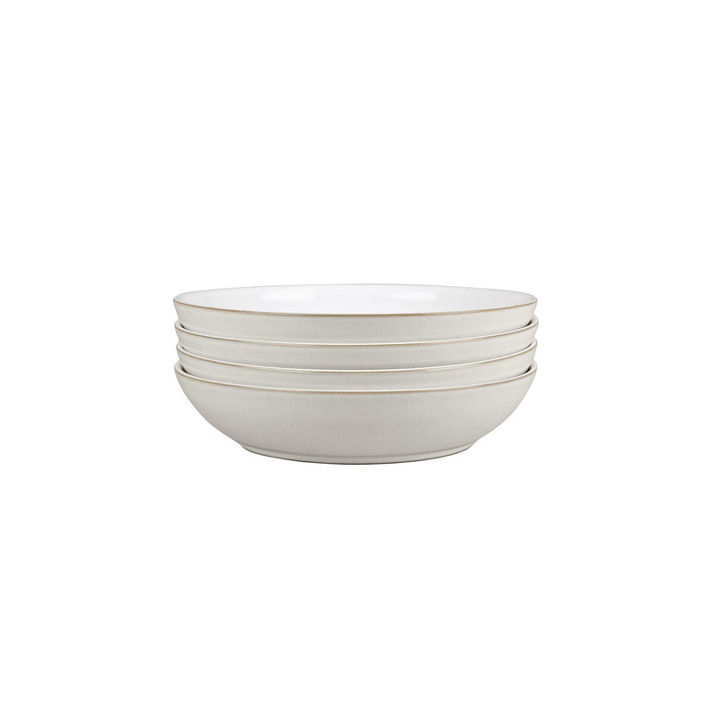 Natural Canvas 4 Piece Pasta Bowl Set