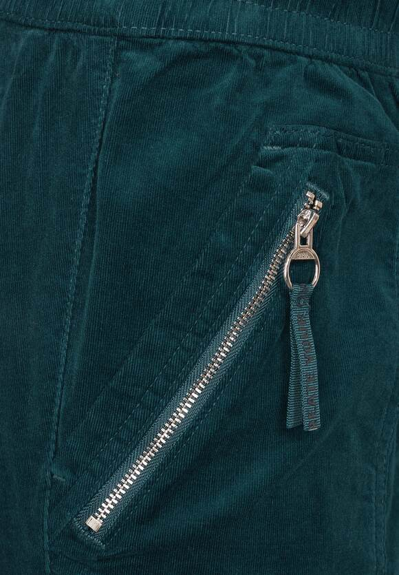 Chelsea Cordouroy Trouser - Deep Lake Green