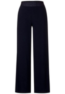 HW Crinkle Straight Leg - Deep Blue