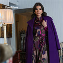 Bernie Coat - Purple