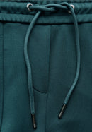 TOS Style Neele Modal Trousers - Petrol Green