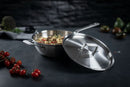 Culinary FivePly Uncoated Chef's Pan - 24CM