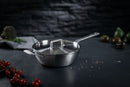 Culinary FivePly Uncoated Chef's Pan with Lid - 28CM
