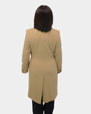 Flap Pocket Coat - Camel
