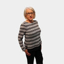 Round Neck Jumper - Grey