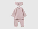 Top Trouser & Bib Set - Pink