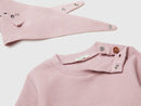 Top Trouser & Bib Set - Pink