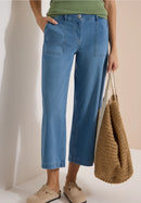 Style Neele Wide Jeans - Light Blue Wash