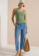 Style Neele Wide Jeans - Light Blue Wash