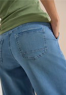 Style Neele Wide Jeans - Light Blue Wash