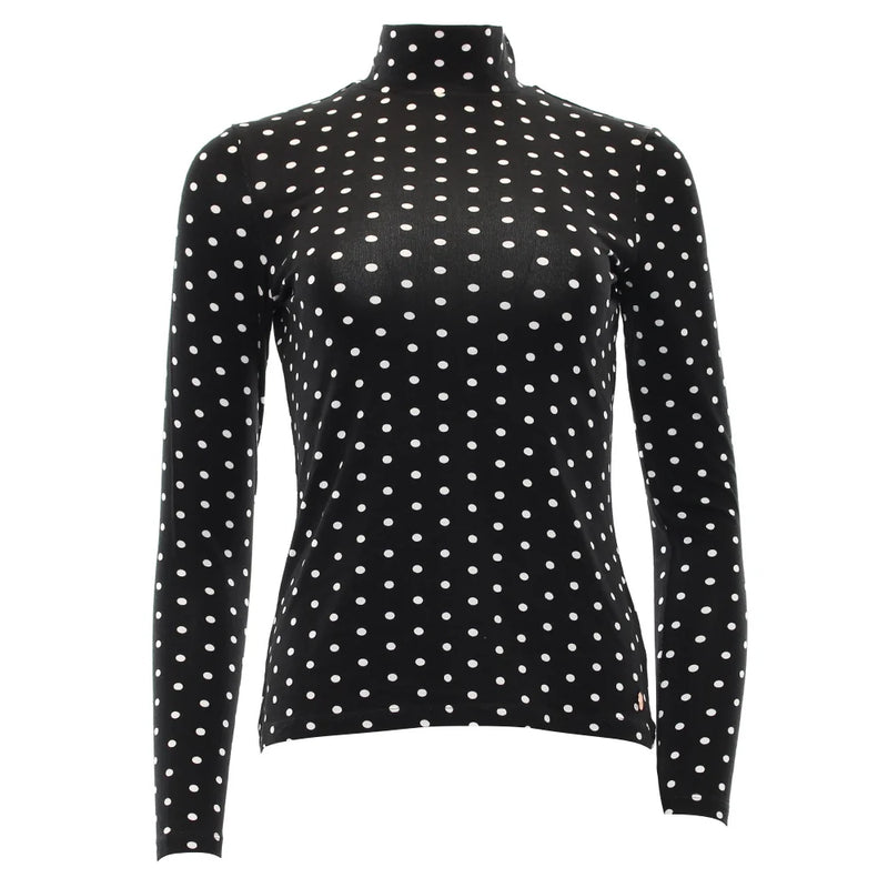 Halla Rollneck Top - Black