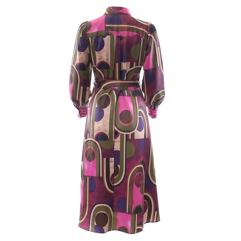 Cyra Shirt Dress - Pink