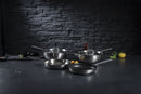Culinary FivePly Uncoated Frying Pan - 24CM