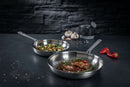 Culinary FivePly Set of 2 Uncoated Frying Pans - 24CM, 28CM