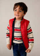 Reversible Gilet - Tomato