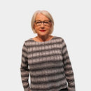 Round Neck Jumper - Grey