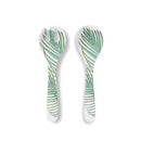 Amazon Floral Set of 2 Salad Servers - 32cm