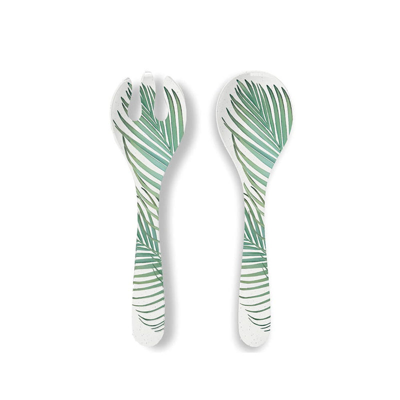 Amazon Floral Set of 2 Salad Servers - 32cm