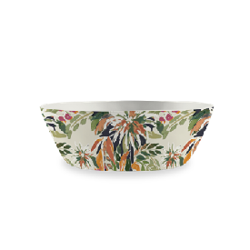 Mediterranean Garden Melamine Bowl 18cm