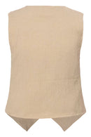 Alva Waistcoat - Travertine Melange