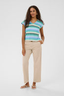 Delfina Stripe Blouse - Zig Zag Missoni