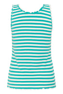 Ribba Stripe Top - Ceramic White Stripe
