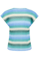 Delfina Stripe Blouse - Zig Zag Missoni