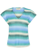 Delfina Stripe Blouse - Zig Zag Missoni