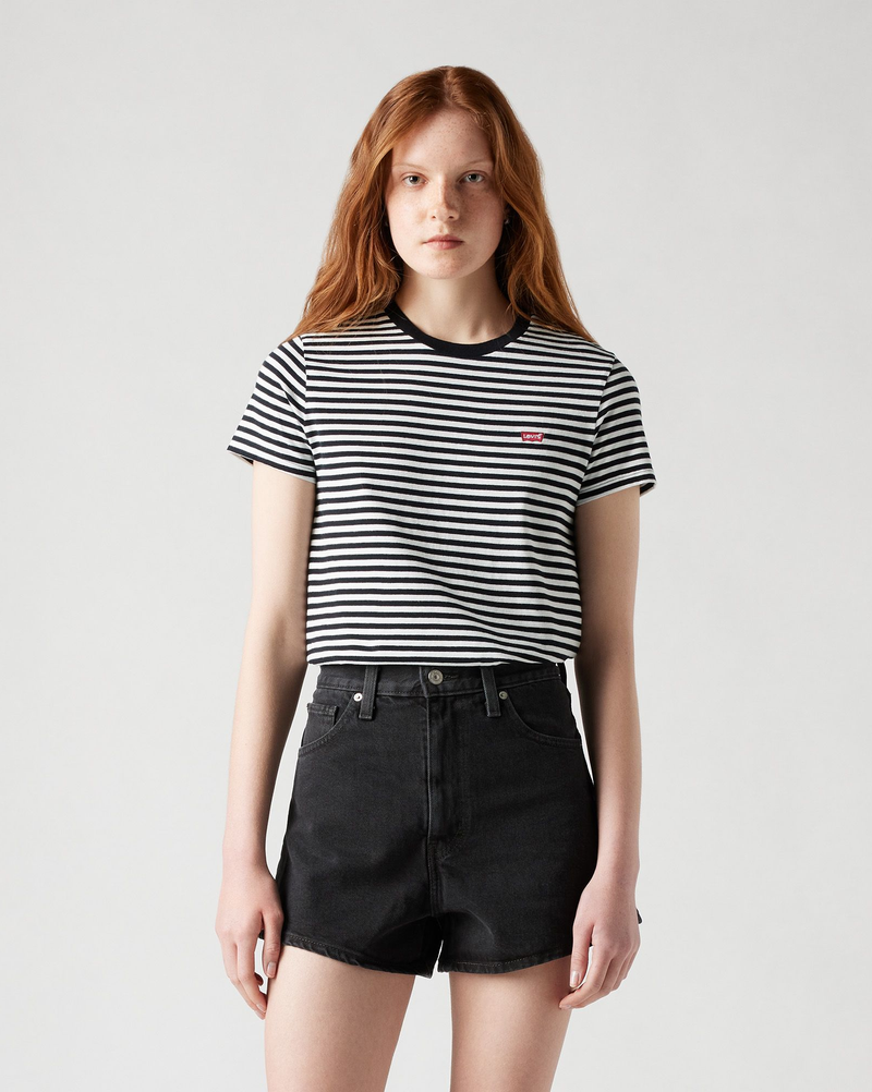 Perfect T-Shirt - Caviar Stripe