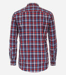 Comfort Fit Check Shirt - Red