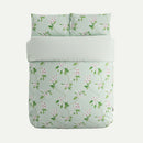 Oleander Duvet Cover Set - Aqua