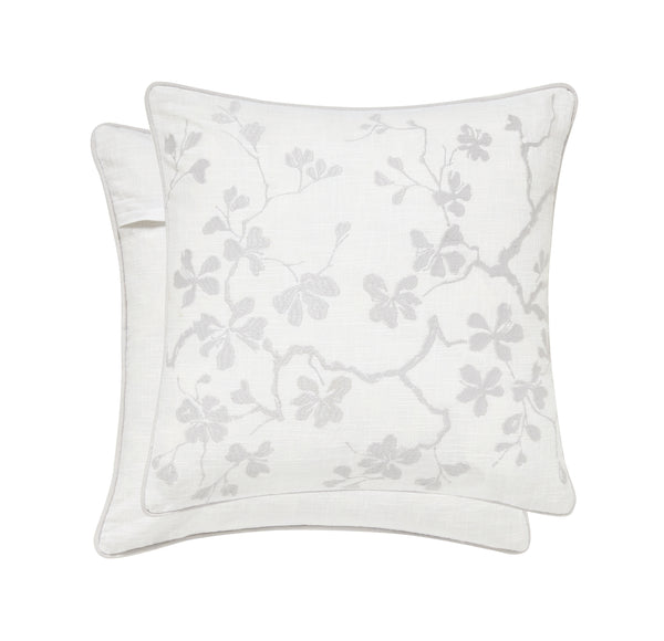 Anthea Embroidered Cushion - 40x40cm