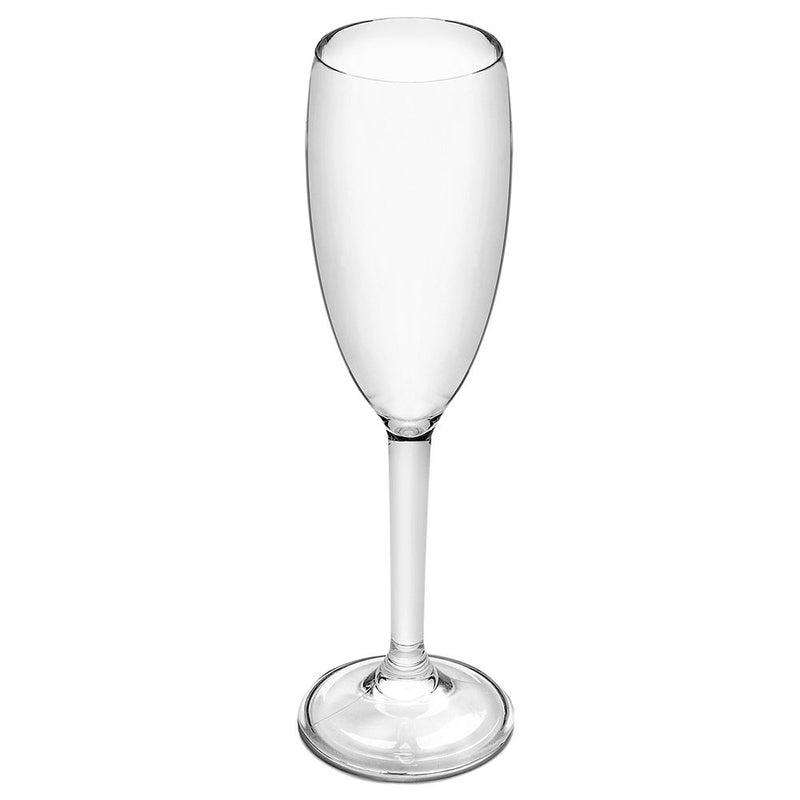 Single Acrylic Champagne Flute