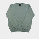 Plain Crew Neck Jumper - Meadow