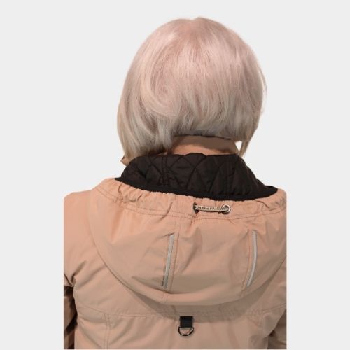 Reversible Jacket - Pale Rose/black