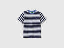 Boys Stripe T-Shirt - Navy/white