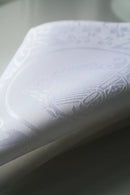 Pure Linen Celtic Damask Napkin Set of 4 - 50X50XM