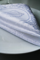 Pure Linen Celtic Damask Napkin Set of 4 - 50X50XM