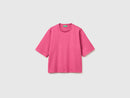 Basic Round Neck T-Shirt - Plum