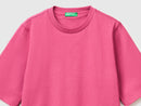 Basic Round Neck T-Shirt - Plum