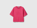 Basic Round Neck T-Shirt - Watermelon
