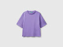 Basic Round Neck T-Shirt - Purple