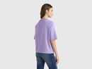 Basic Round Neck T-Shirt - Purple